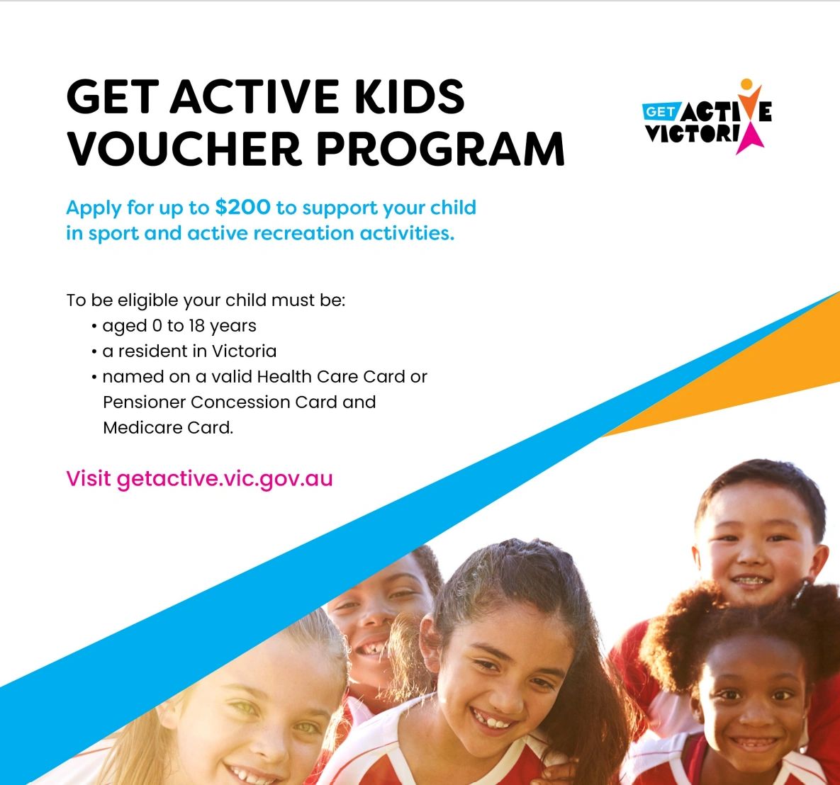 Get Active Kids Voucher Program